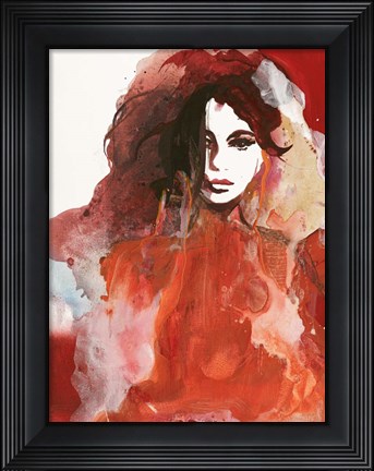 Framed Colorful Life 3 Print