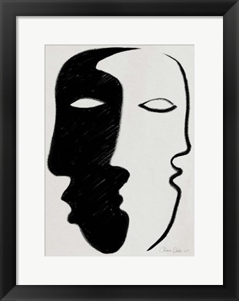 Framed Face to Face Print