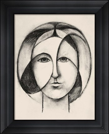 Framed Lady Lay Print