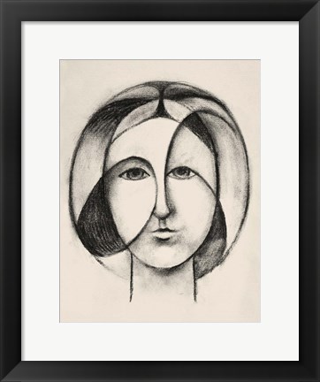 Framed Lady Lay Print