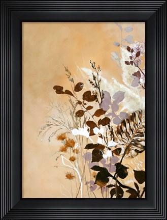 Framed Light Leaves 6 Print