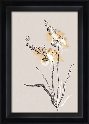 Framed Summer Plant 2 Print