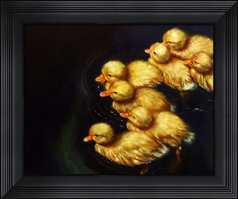 Framed Crossing Print