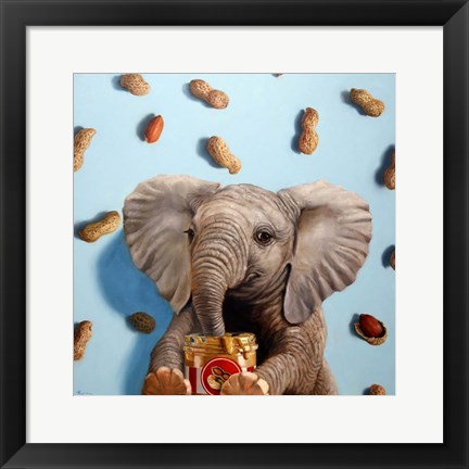 Framed Feeling Nutty Print