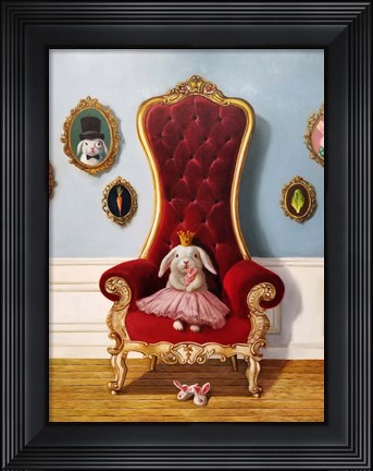 Framed Little Princess Print