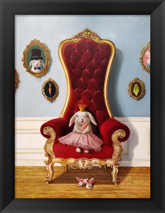 Framed Little Princess Print