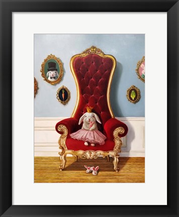 Framed Little Princess Print