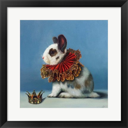 Framed Queen of Hearts Print