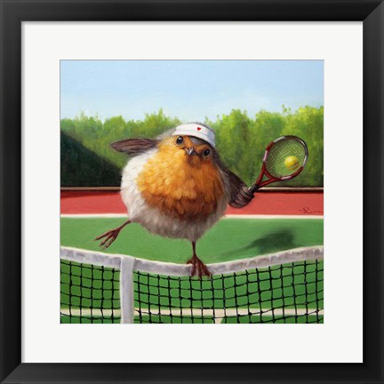 Framed Round Robin Print