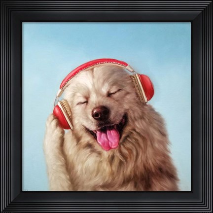 Framed Woof Jam Print