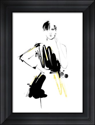 Framed Strike A Pose Print
