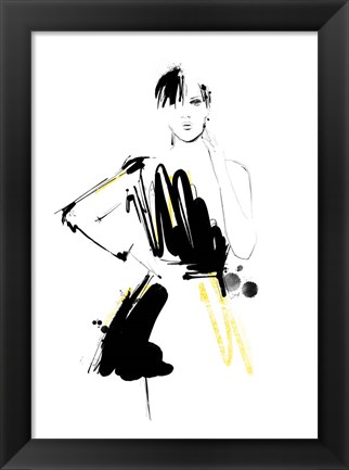 Framed Strike A Pose Print