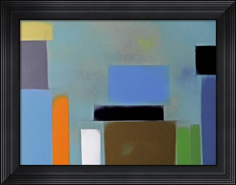 Framed Urban Hues 01 Print