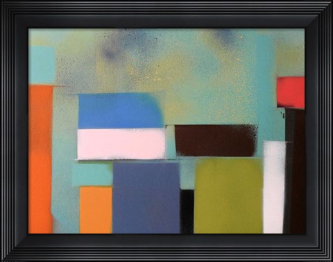 Framed Urban Hues 02 Print