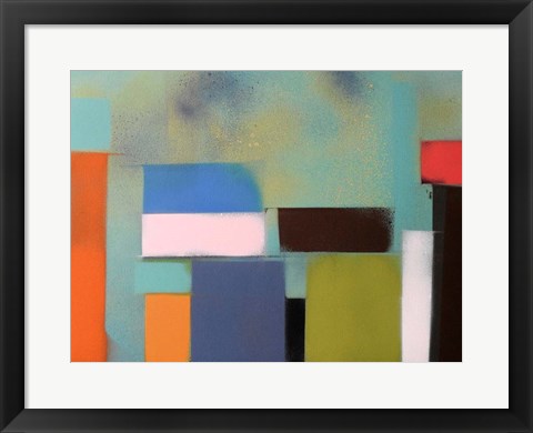 Framed Urban Hues 02 Print