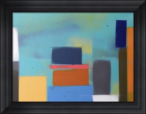 Framed Urban Hues 08 Print