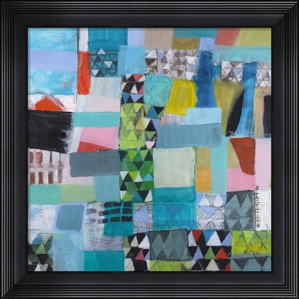 Framed Fields and Forests Print