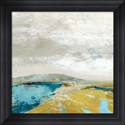 Framed Ochre Hills Print