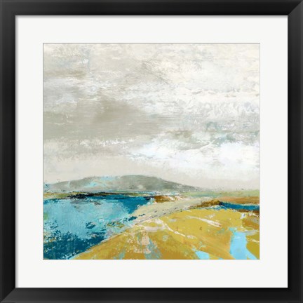 Framed Ochre Hills Print