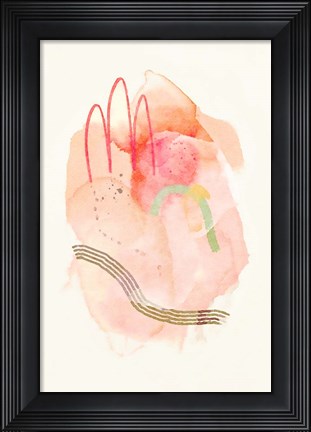Framed Peachy Keen No. 2 Print