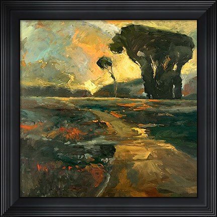 Framed Safari Road Print