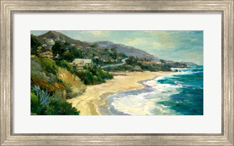Framed Seaside Cove Print