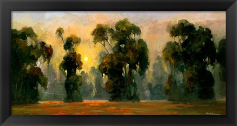 Framed Sun Glint Print