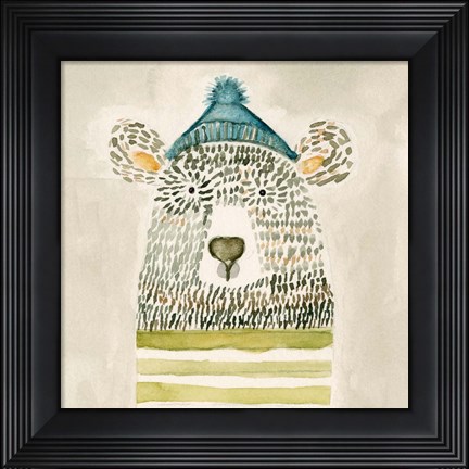 Framed Chester Bear Print