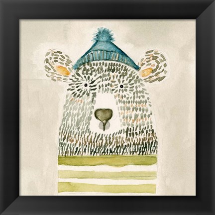 Framed Chester Bear Print