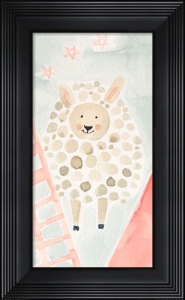 Framed Counting Sheep No. 2 Print