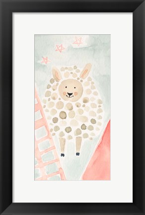 Framed Counting Sheep No. 2 Print