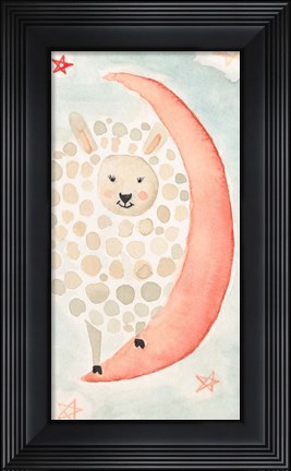 Framed Counting Sheep No. 4 Print