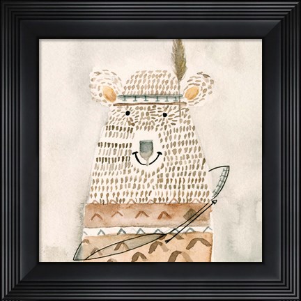 Framed Native Bear Print