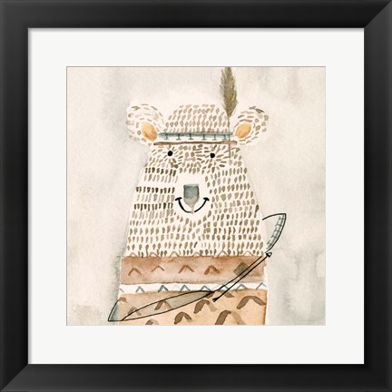 Framed Native Bear Print