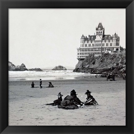 Framed Cliff House I Print