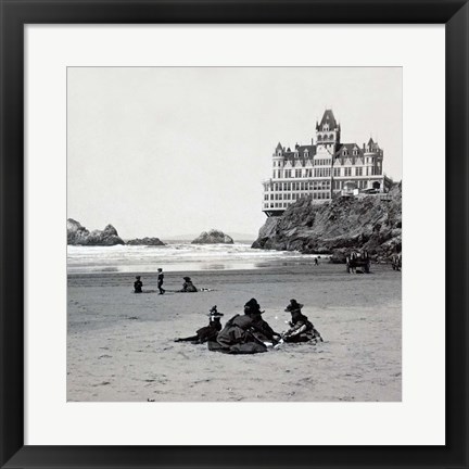 Framed Cliff House I Print