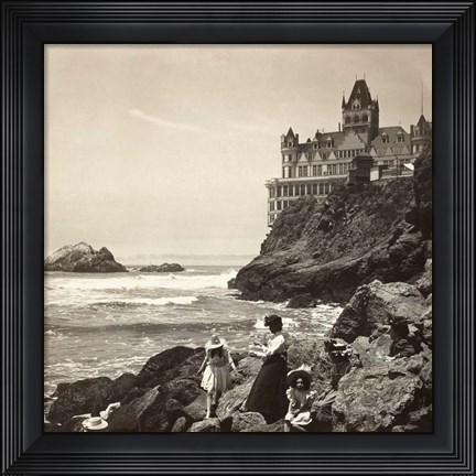 Framed Cliff House II Print