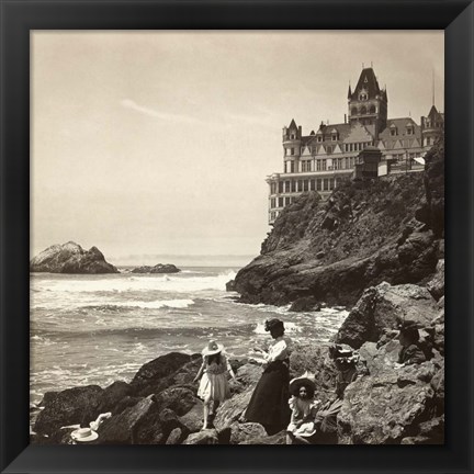 Framed Cliff House II Print