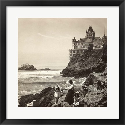 Framed Cliff House II Print