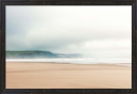 Framed White Oceans 10 Print