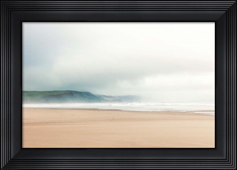 Framed White Oceans 10 Print