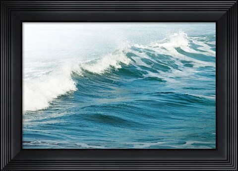 Framed White Oceans 66 Print