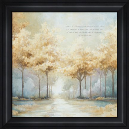 Framed Becomes a Tree Print