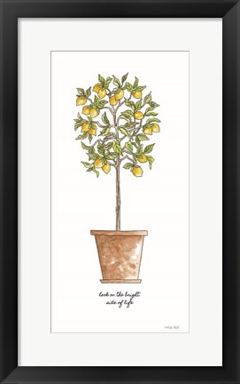 Framed Bright Side Print