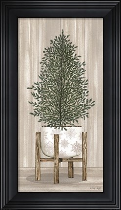 Framed Potted Tree I Print