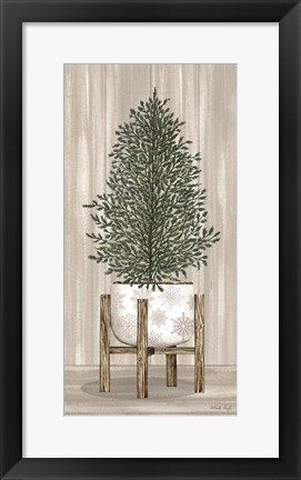 Framed Potted Tree I Print