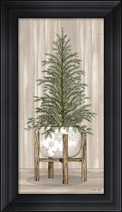 Framed Potted Tree II Print