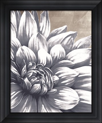 Framed Charming Floral I Print
