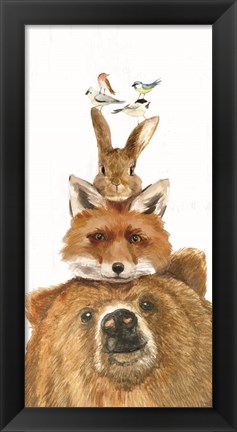 Framed Woodland Friends Print