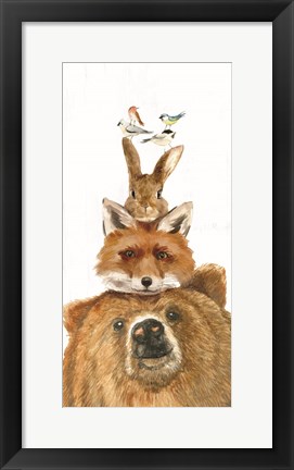 Framed Woodland Friends Print